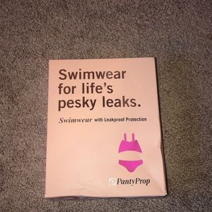 NEON PINK PANTY PROP SWIMSUIT SET ❗️NWOT❗️